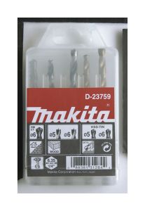 Makita Set di trapani 1/4 Forma E