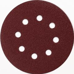 Makita P-43599 Disco abrasivo 125 mm Grana 240 ROSSO 10 pz.