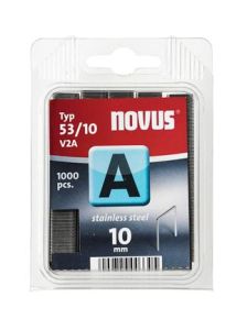 Novus 042-0458 A 53/10 graffe in acciaio inox 10 mm 1000 pz.