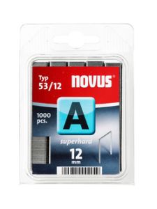 Novus 042-0358 A 53/12 Punti metallici extra duri 12 mm 1000 pz.