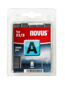 Novus 042-0356 A 53/8 Punti metallici Extra Hard 8 mm 2000 pz.