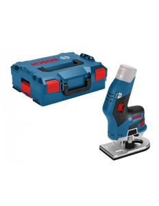 Bosch Professional Router GKF 12V-8 Accu Edge, batteria e caricabatterie inclusi, in L-Boxx + 5 anni di garanzia del rivenditore! 06016B0001