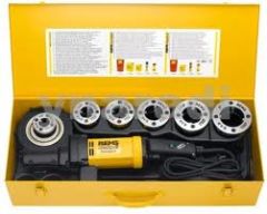 Rems 540023 R220 Amigo 2 Compact Set R 1/2-3/4-1-1 1/4 Filettatrice elettrica con frese a cambio rapido