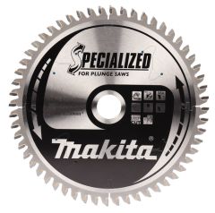 Makita B-56714 Lama specializzata HM 165 x 20 x 56T spessore 1,40 mm