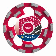 Carat CUBD1253A0 Testina DUSTEC 125x22,2MM TIPO BAKSTEEN PREMIUM