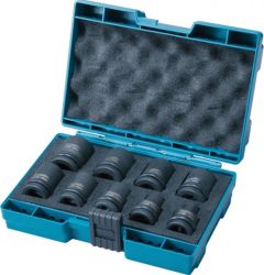 Makita D-41517 Set di prese elettriche da 9 pezzi