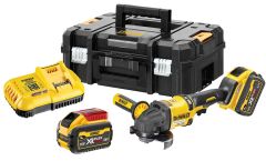 DeWalt DCG418X2-QW XR FlexVolt 54 Volt 9,0Ah Li-Ion Smerigliatrice angolare 125 mm