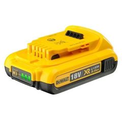 DeWalt DCB183-XJ Batteria agli ioni di litio DCB 183-XJ da 18 volt e 2,0 Ah