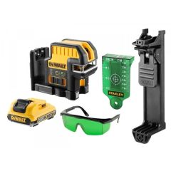 DeWalt DCE0825D1G-QW DCE0825D1G Laser autolivellante a 5 punti a croce a raggio verde 10,8V 2,0Ah XR Li-Ion