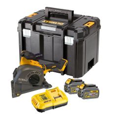 DeWalt DCG200T2-QW DCG200T2 Trencher Flexvolt 54 Volt 6,0 AH Li-ion 0-32 mm