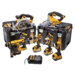 DeWalt DCK699M3T Combopack XR 18 Volt 3 x 4,0 Ah Li-Ion - 5 macchine + lampada + 2 custodie T-Stak + 5 anni di garanzia del rivenditore!