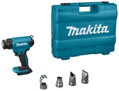 Makita Pistola ad aria calda DHG180ZK 18V senza batterie e caricabatterie