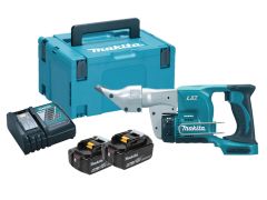 Makita DJS130RTJ Cesoie a piastra 18 volt 5,0Ah Li-Ion