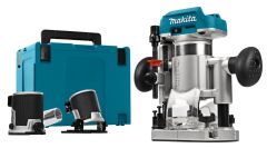 Makita DRT50ZJX2 Router 18 Volt Li-ion senza batterie e caricabatterie