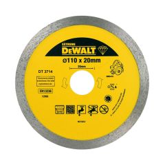 DeWalt DT3714-QZ DT3714 Disco diamantato 110x20 Professional Economy 1.