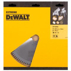 DeWalt DT4282-QZ DT4282 Lama HM 250 x 30 x 96T trapezoidale, negativa a 5°