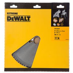 DeWalt DT4287-QZ DT4287 Lama per sega HM 250 x 30 x 80T trapezoidale, negativa a 5°