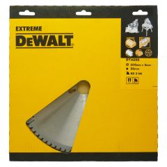 DeWalt DT4288-QZ DT4288 Lama HM 305 x 30 x 80T trapezoidale, negativo 5° Laminato, finitura extra fine Alu