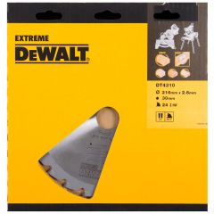 DeWalt DT4310-QZ DT4310 Lama HM 216 x 30 x 24T Denti alternati negativi a 5簞