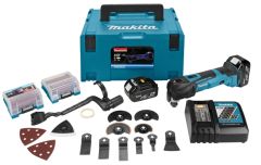 Makita DTM51RTJX3 Multiutensile 18 Volt 5,0 AH Li-ion + Set di accessori