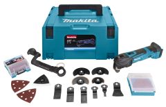 Makita DTM51ZJX3 Multiutensile 18V + Set di accessori senza batterie e caricabatterie + 5 anni di garanzia del rivenditore!