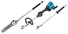 Makita DUX60ZX12 Accu Combi System impugnatura a D 2 x 18V escluse batterie e caricabatterie + Attacco per motosega e impugnatura di prolunga