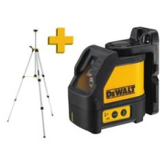 DeWalt DW088KTRI-XJ DW088KTRI laser a croce autolivellante + DE0881 treppiede + 5 anni di garanzia del rivenditore!