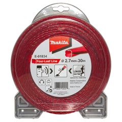 Makita E-01834 Filo da taglio 2,7 x 30 mtr rosso