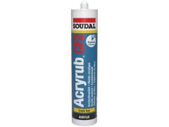 Soudal 121616 Sigillante acrilico Acryrub Cf2 Bianco 310ml