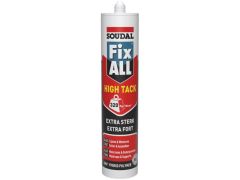 Soudal 153986 Montagekit Fix - Tutto "High-Tack" Komo Nero 290ml