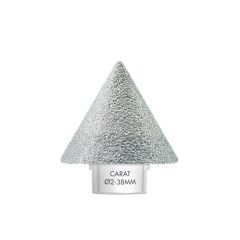 Carat EHM0380406 Fresa diamantata conica a secco Ø 2-38 MM M14