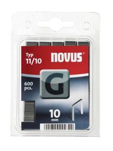 Novus 042-0386 G 11/10 punti metallici 10 mm 600 pz.