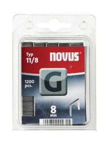 Novus 042-0385 G 11/8 punti metallici 8 mm 1200 pz.