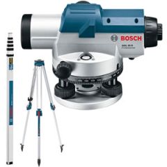 Bosch Professional GOL32D Strumento di livellamento + treppiede BT160 + righello GR500 06159940AX