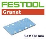 Festool 498942 Granat STF 93x178/8 P320 GR/100 fogli abrasivi