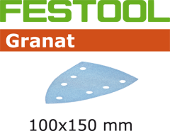 Festool DTSMIX2 Fogli abrasivi Granat in confezione da 100 x 150 mm per Festool DTS400 AT=OP