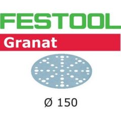 Festool 575161 Dischi abrasivi Granat STF D150/48 P60 GR/50