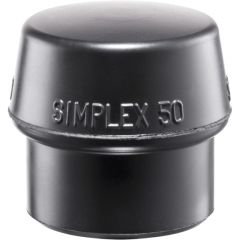 Halder 3202.030 3202030 Tappo per martello SIMPLEX, gomma 30 mm