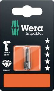 Wera 05073931001 868/1 IMP DC SB SiS Punta quadrata Acciaio per utensili Lega, rivestito di diamante D 6,3 1 pezzo