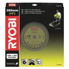 Ryobi 5132002684 COSB355A1 Disco da taglio 355 x 25,4 mm Metallo