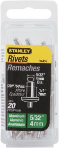 Stanley 1-PAA44T Rivetti a strappo 3X7mm - 20 pezzi