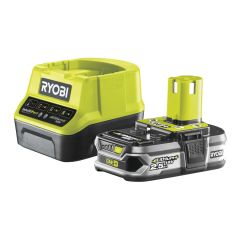 Ryobi 5133003359 RC18120-125 Batteria One+ 18 Volt 2,5 Ah Li-ion + Caricabatterie