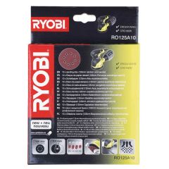 Ryobi 5132002608 RO125A10 Set di platorelli eccentrici 125 mm