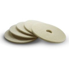 Kärcher Professional 6.371-149.0 Pad, morbido, beige/naturale, 432 mm 5 pezzi