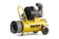 Kaeser 1.1814.00010 Premium 350/40D Compressore a pistoni 400 volt + bobina incl. tubo aria da 20 m