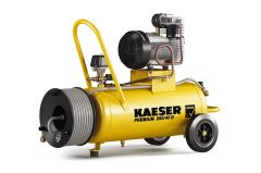 Kaeser 1.1806.00010 Premium 250/40D Compressore a pistoni 400 volt + bobina incl. tubo aria da 20 m