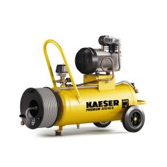 Kaeser 1.1810.00010 Premium 300/40D Compressore a pistoni 400 volt + bobina incl. tubo aria da 20 m