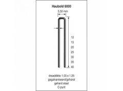 Haubold Fissaggi 503202 KL6035 CRVS non Serie 6000 Lunghezza 35 mm 5000 pezzi