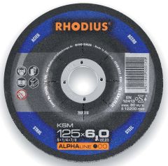 Rhodius 200056 Mola KSM Metal 180 x 6,0 x 22,23 mm