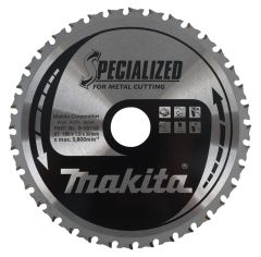 Makita B-09759 Zaagblad Specialized Cermet/Metaal 185 x 30 x 38T